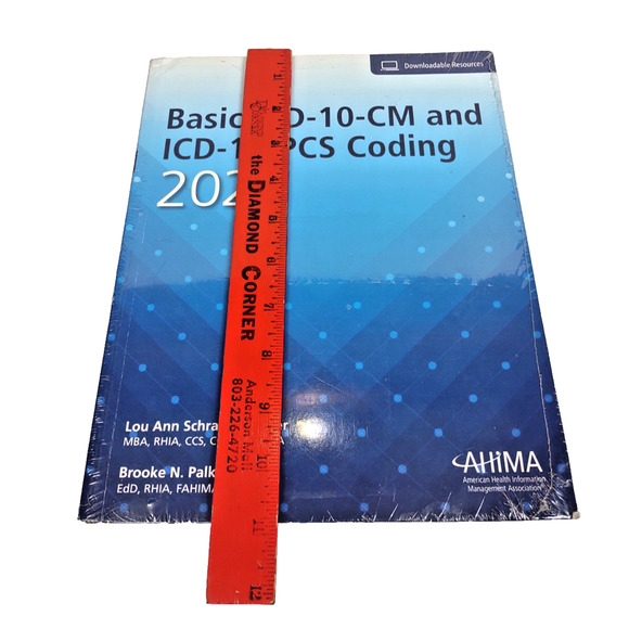Basic ICD-10-CM and ICD-10-PCS Coding 2022 Paperback New Sealed - Picture 4 of 7